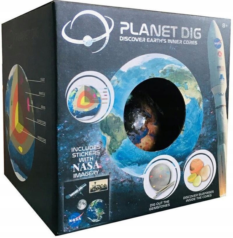 Zestaw kreatywny Rms Nasa Planet dig USZKO. PUDE.