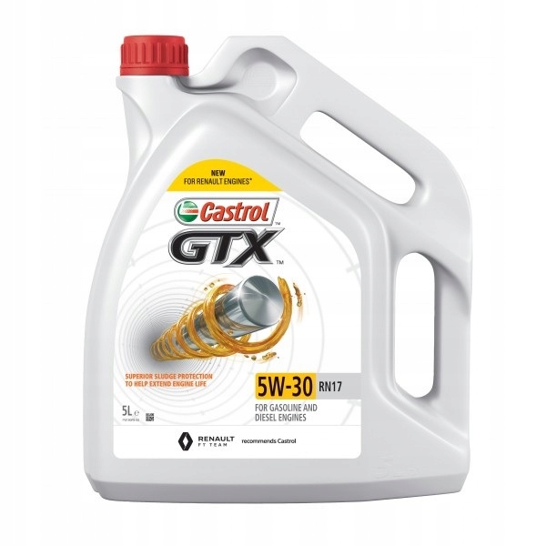

Olej silnikowy Castrol 5W-30 Gtx RN17 5L