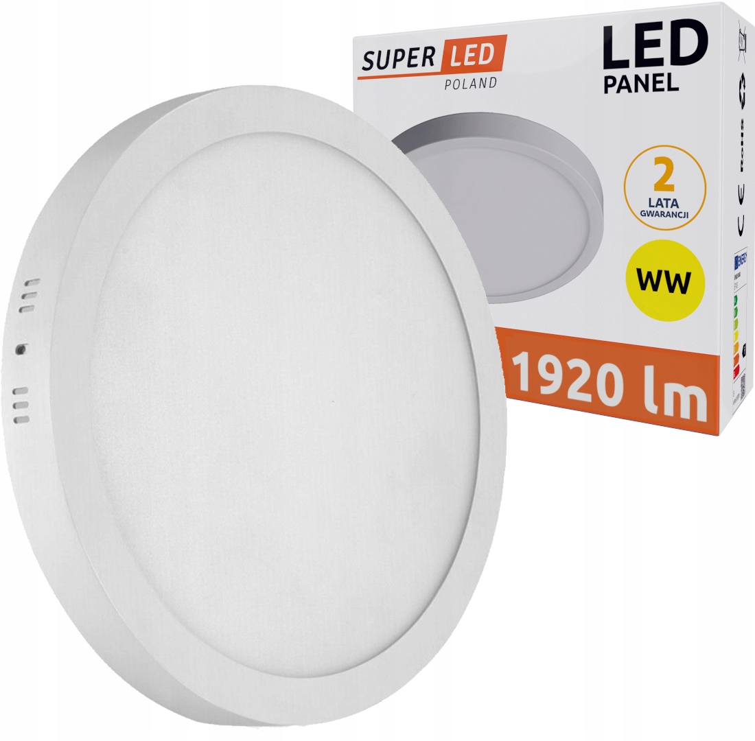 

Panel Plafon Led Natynkowy 24W CCD SuperLED