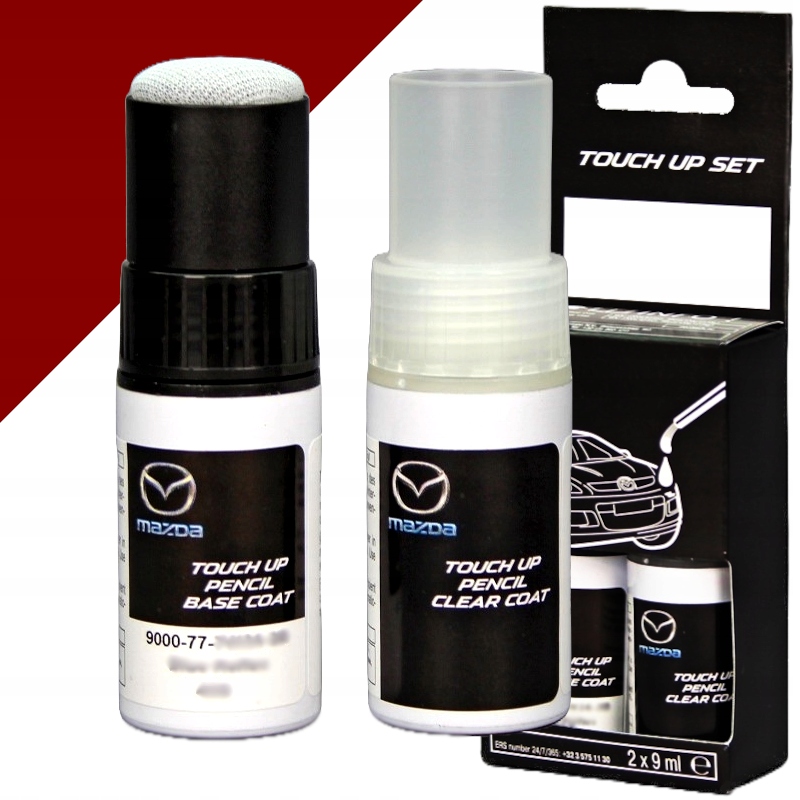 ORYGINALNY LAKIER SAMOCHODOWY SZTYFT DEEP ROSE RED MICA MAZDA 31B CZERWONY