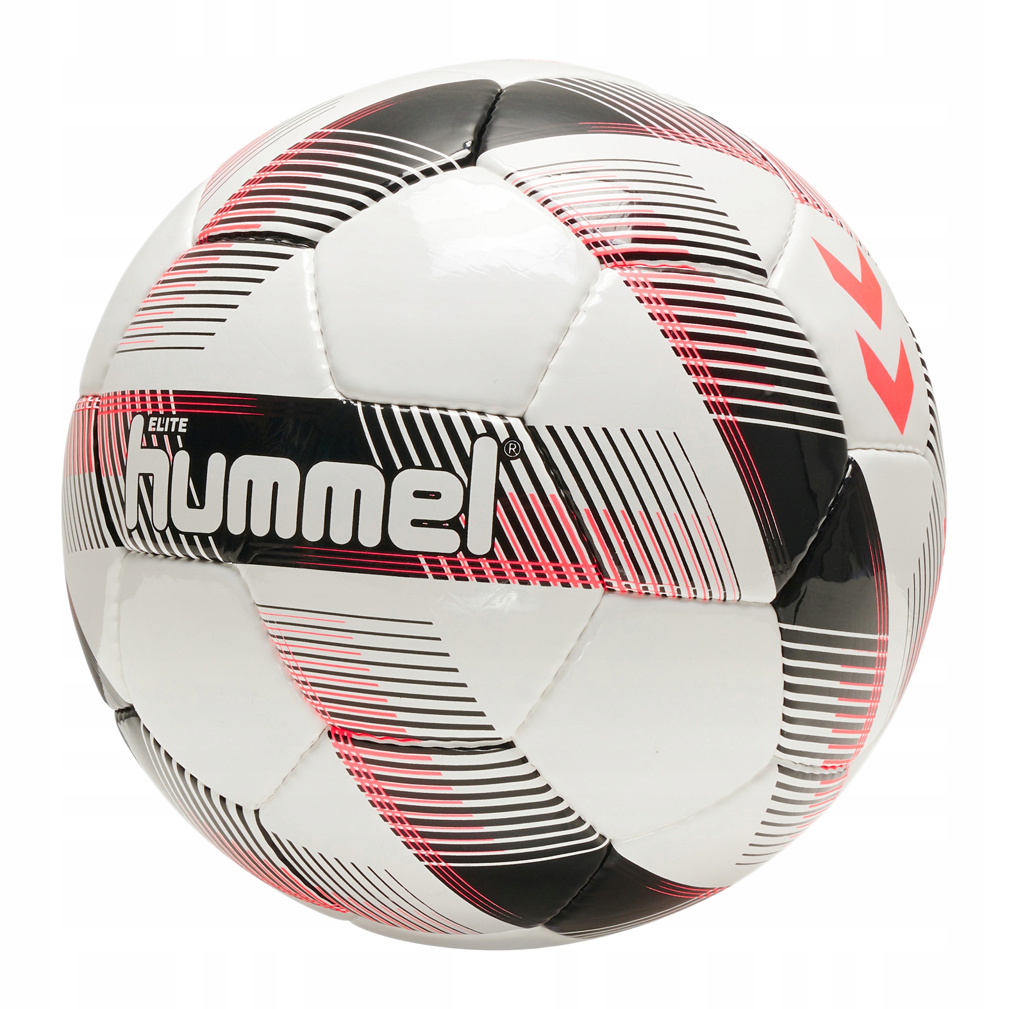 Piłka do piłki nożnej Hummel Elite Fb white/black/red rozmiar 5