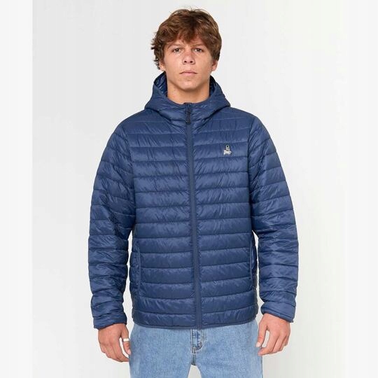 bunda Rip Curl Anti Series Search Puffer Hood Light Navy Velikost: L