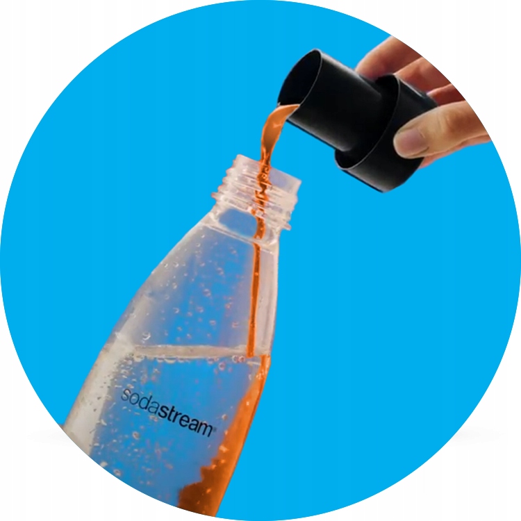 SODASTREAM Mandarynka koncentrat syrop sok do saturatora 440 ml Kolor dominujący pomarańczowy