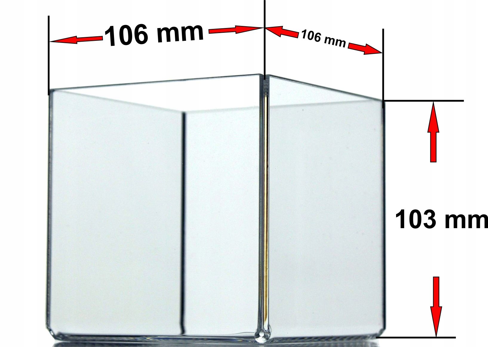 Pudełko Pojemnik Organizer z przezroczystej plexi Kod producenta AP652