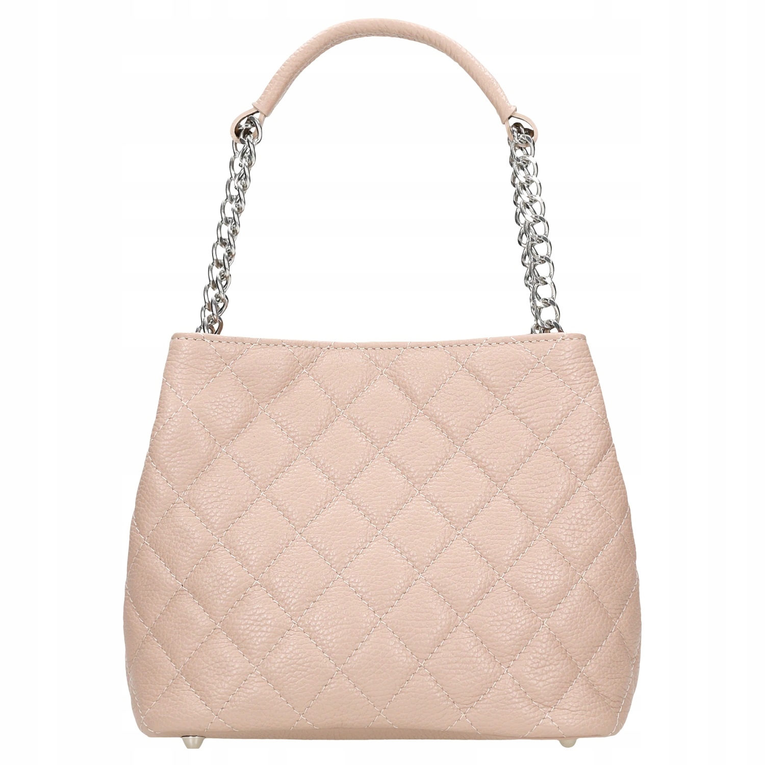 

Wojas torebka damska pikowana jasnoróżowa