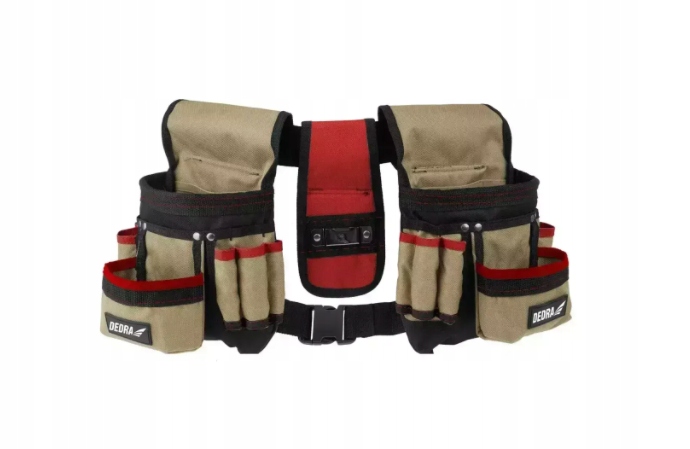 Pas narzędziowy monterski 16 kieszeni DEDRA N0033