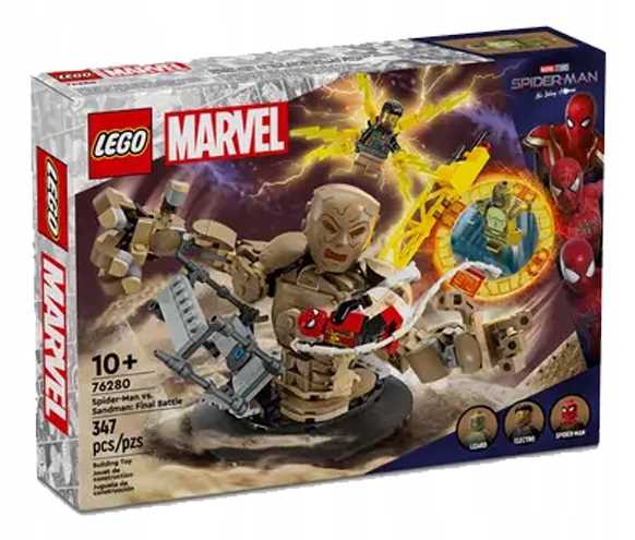 76280 Lego Heroes Spider-Man vs. Sandman: závěrečná bitva