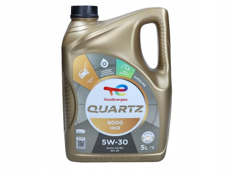 Motorový Olej Total Quartz 9000 Energy Hkr 5V30 5L A5 B5 Kia