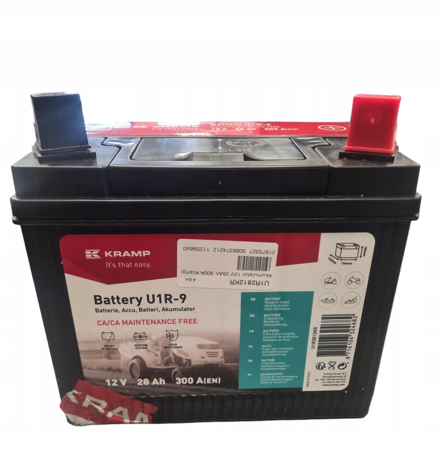 Akumulator Kramp 12V 28Ah 300A