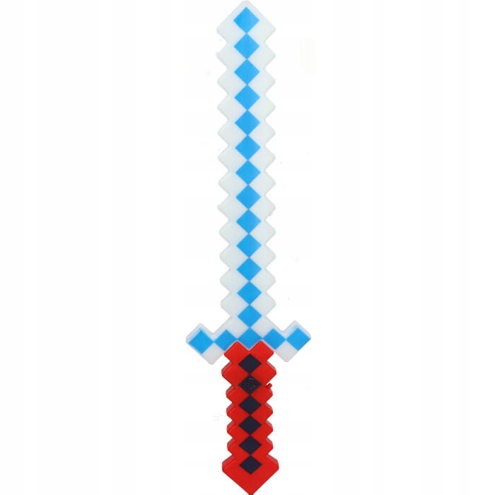 ZESTAW MINECRAFT MIECZ+SZABLA+PISTOLET LED DŹWIĘK Rodzaj miecze Świetlne