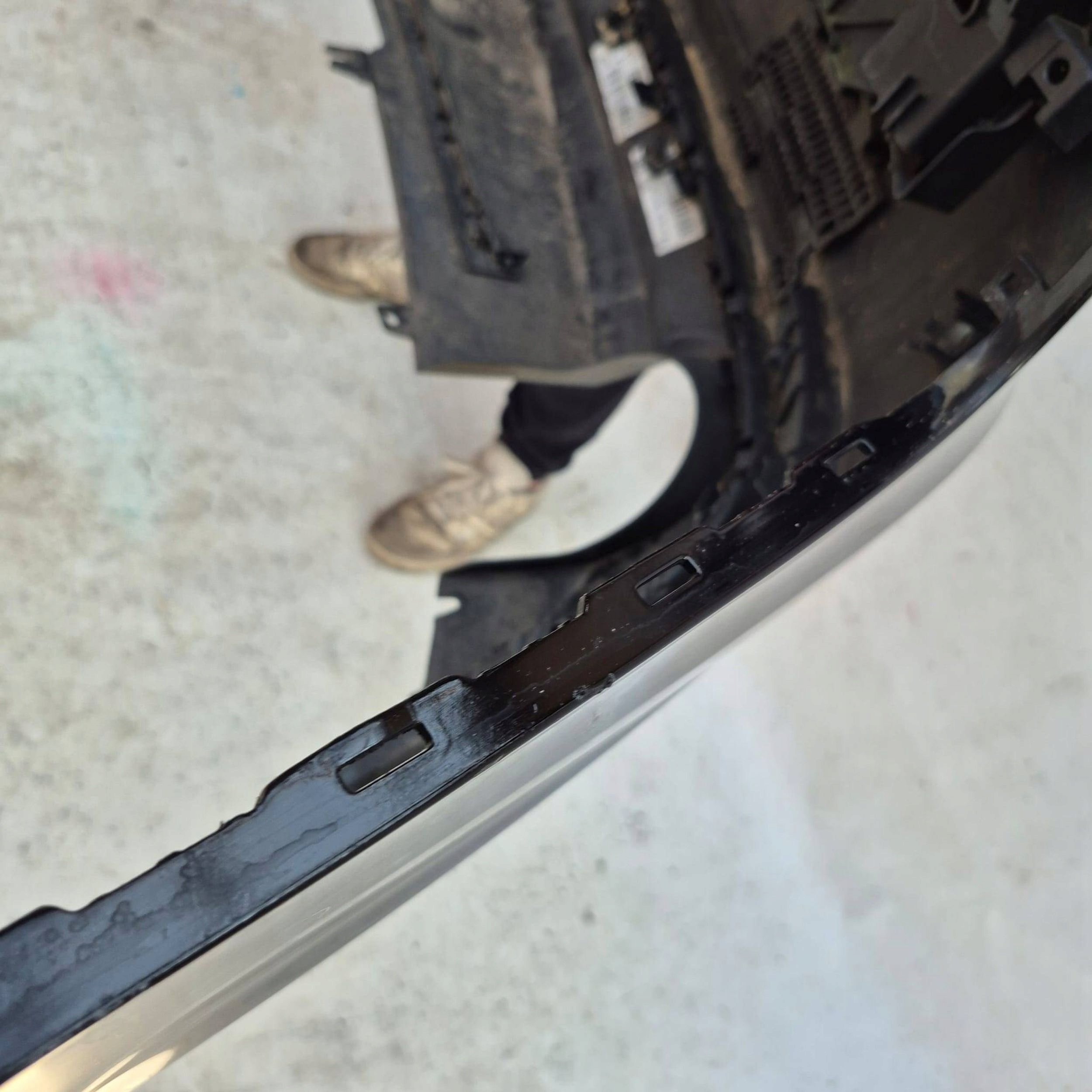 AUDI A4 B9 8W sedan 15-19 bumper rear part rear PDC