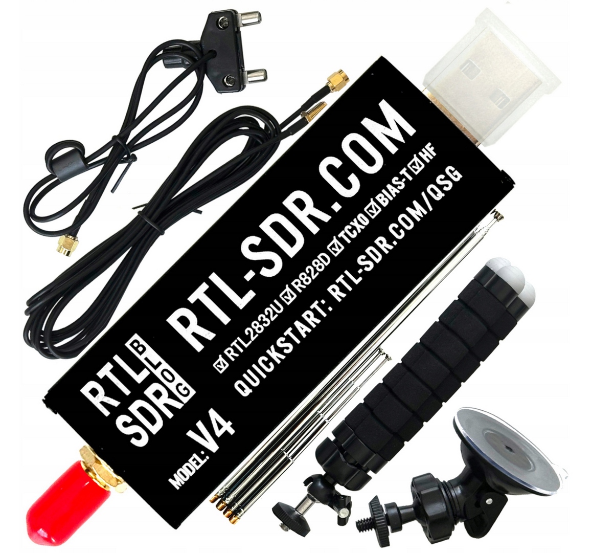 Sada Rádiový prijímač Rtl-sdr V4 rádio skener anténa a príslušenstvo
