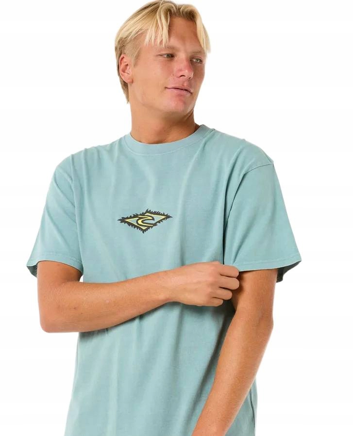 Pánské tričko Rip Curl Raw Energy Sloth Tee Blue Lagoon L