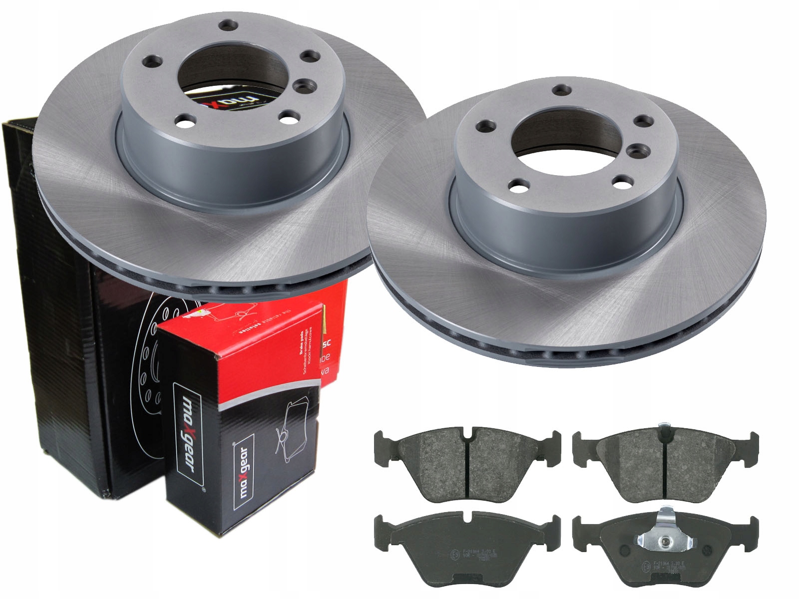 

Tarcze Klocki Maxgear Przód Bmw 5 E39 296MM