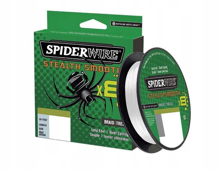 SpiderWire Stealth Smooth x8 0.13mm 12.7kg 150m Translucent