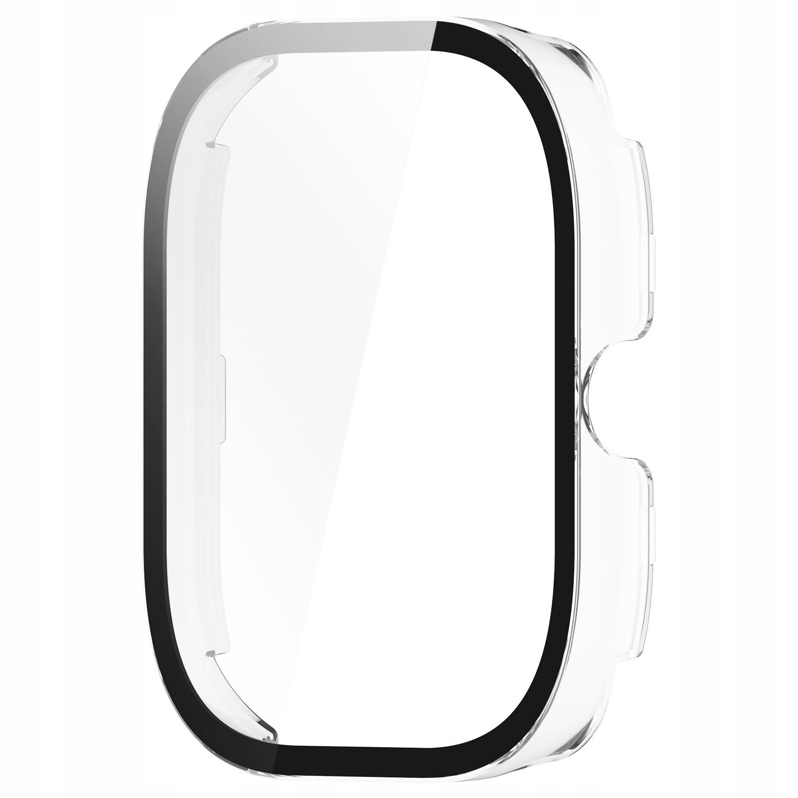 ETUI OCHRONNE + SZKŁO HARTOWANE 2W1 DO XIAOMI REDMI WATCH 4 - TRANSPARENT Materiał tworzywo sztuczne