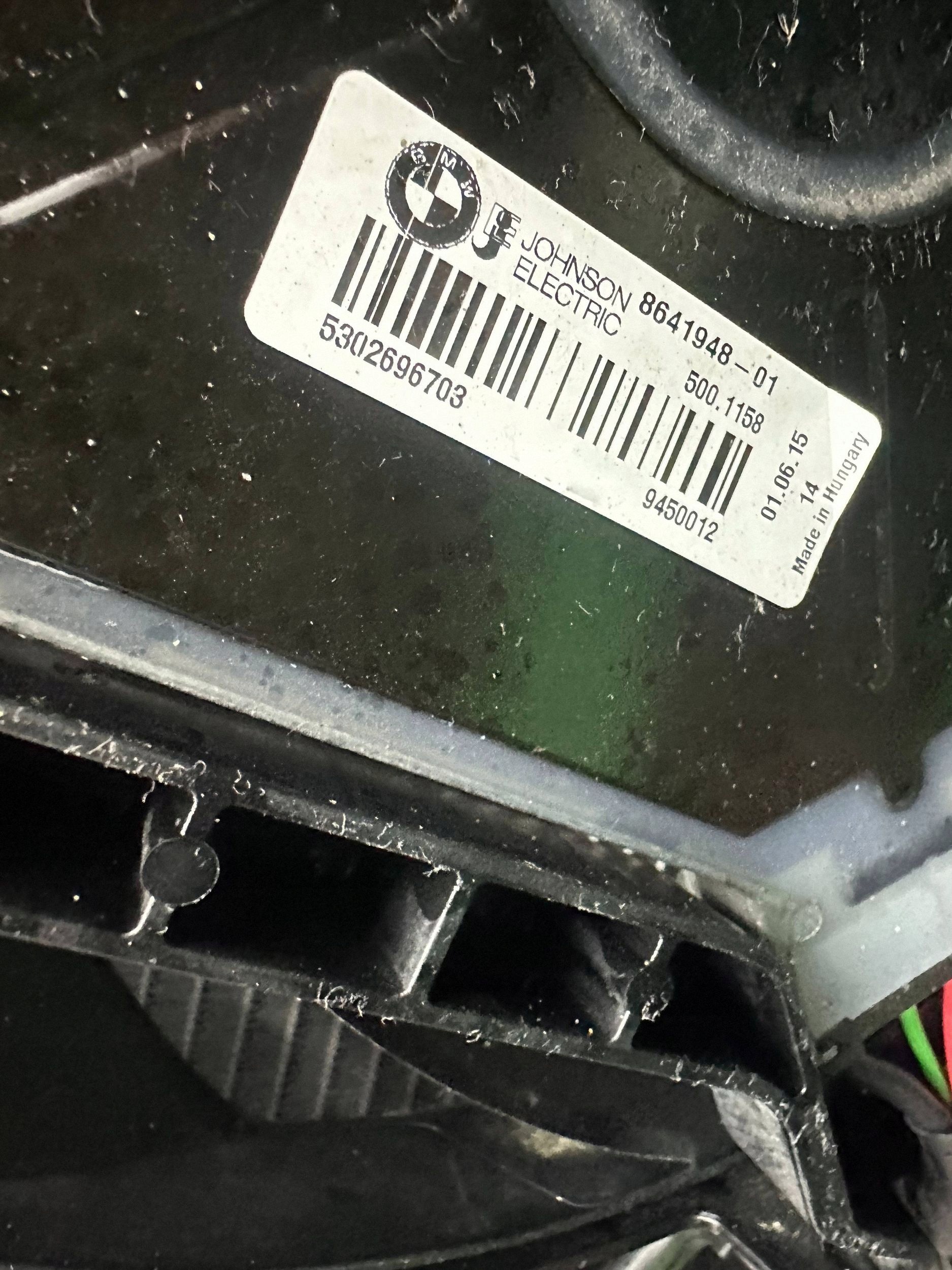 support panel for radiators Z CHLODNICAMI BMW I3 USA