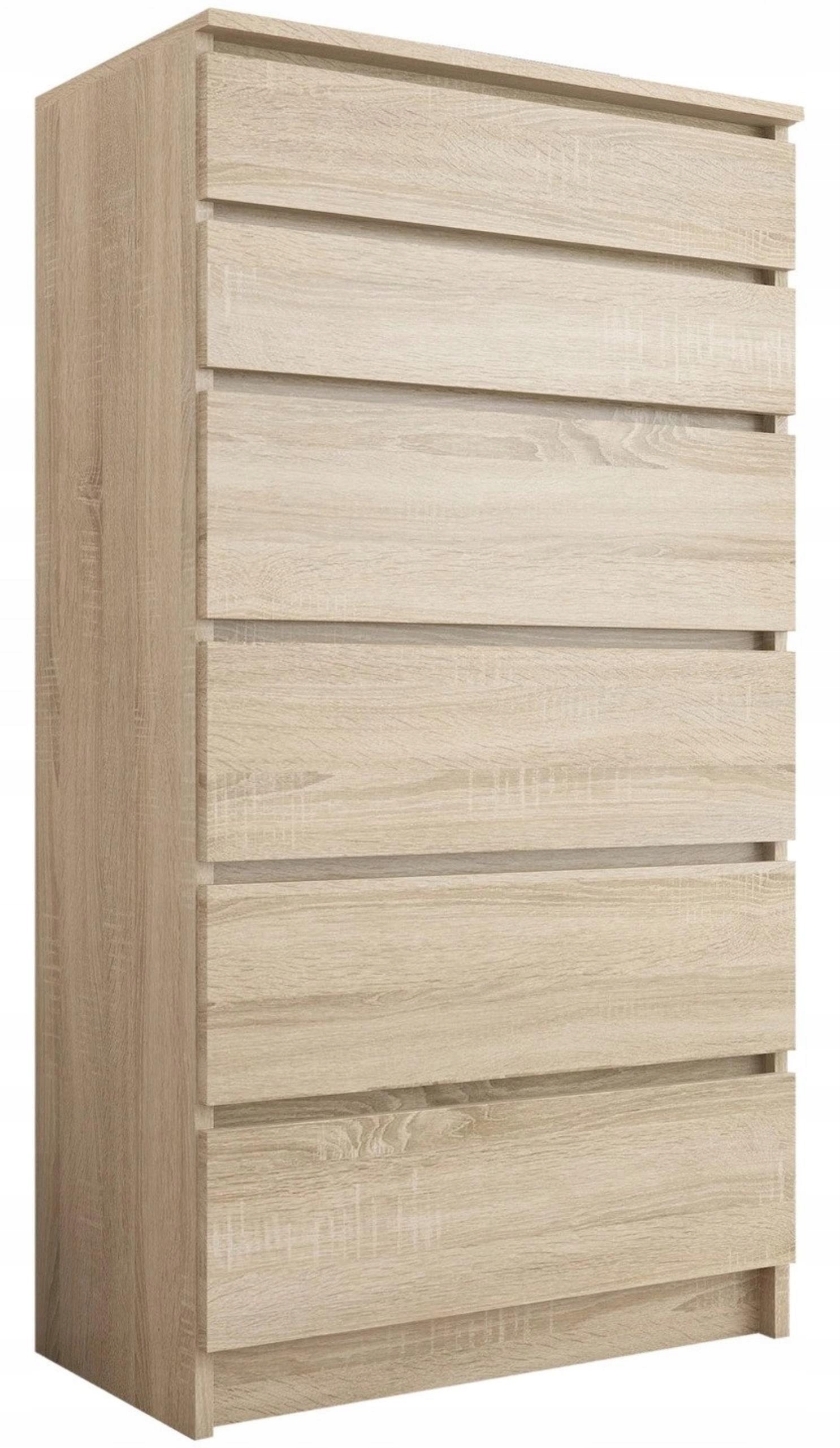 

Komoda 6 szuflad duża 70cm RR-6 Dąb Sonoma