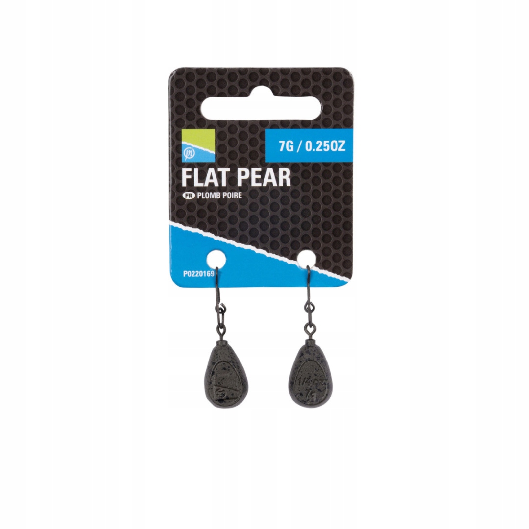 Ciężarki Preston Flat Pear Leads 7g 2szt.