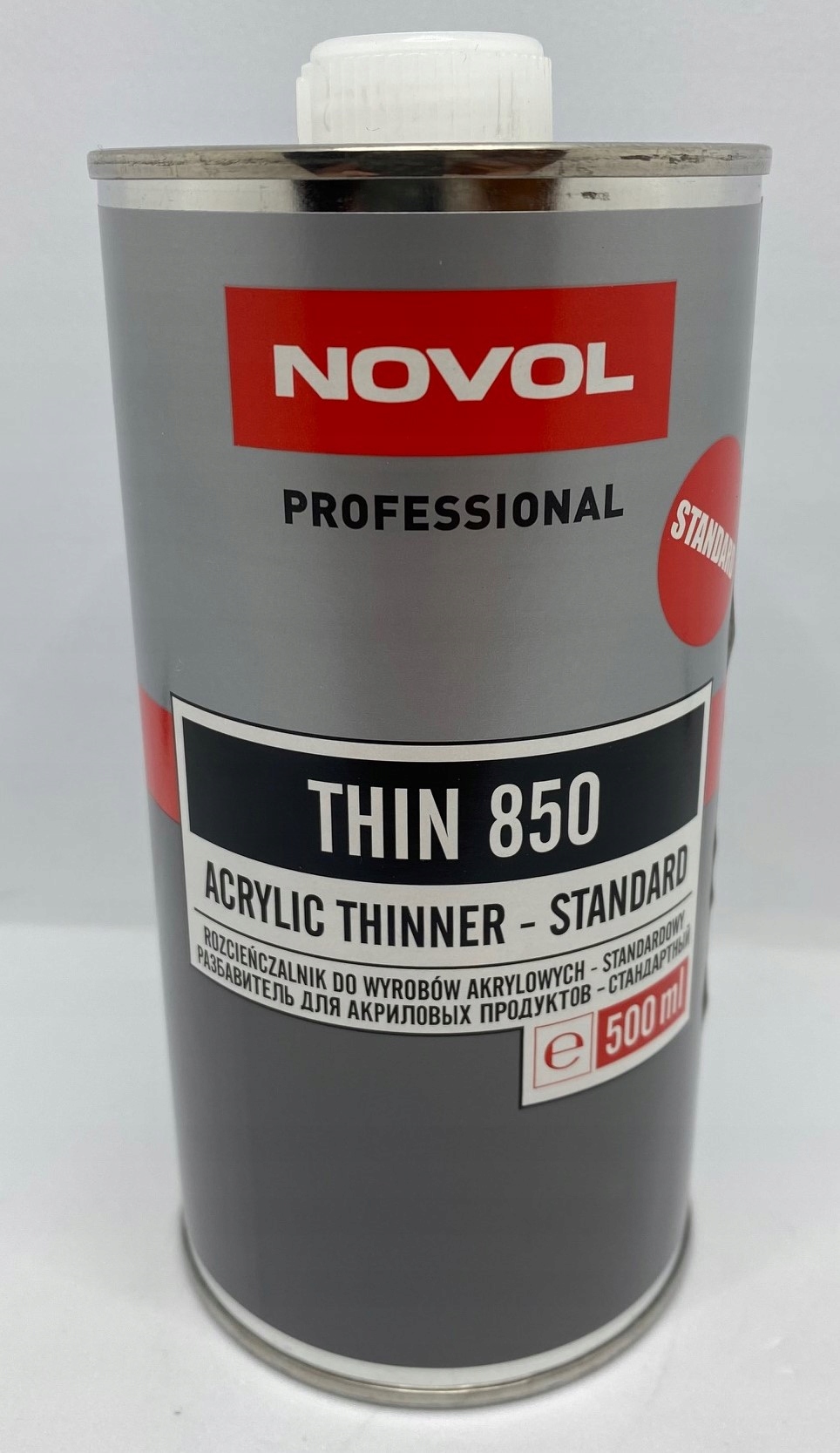 

Novol Thin 850 Rozcieńczalnik akrylowy 500 ml