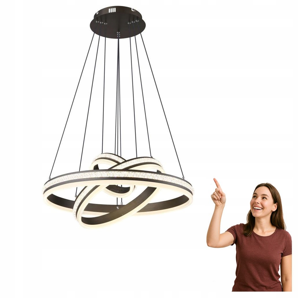 Závesná Led lampa 70W Grouni 67314-70H Globo