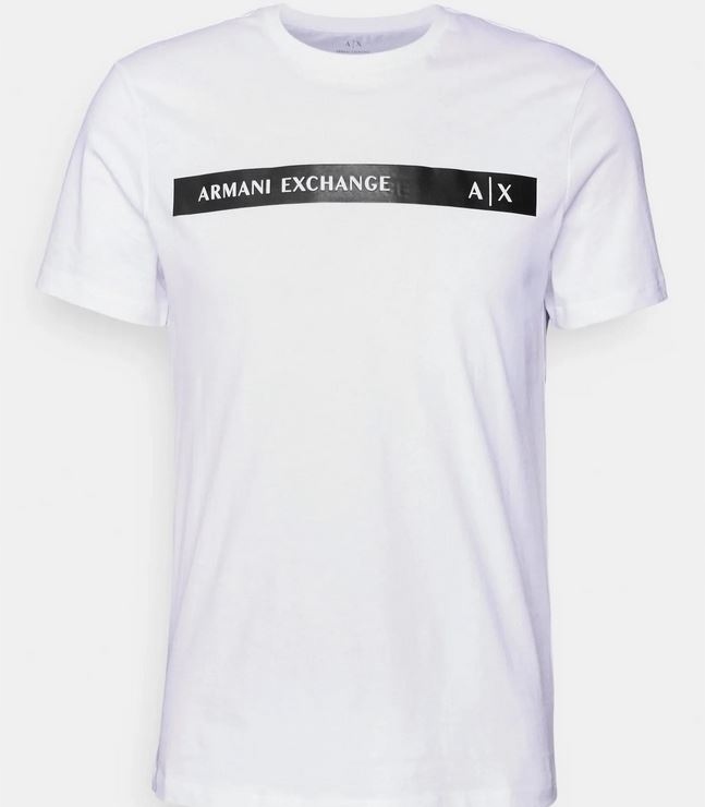 Armani Exchange t-shirt 6RZTAP ZJ9TZ 1100 Kolor biały Rozmiar L