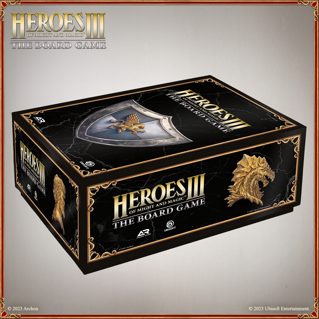 Gra planszowa Heroes of might and magic 3 big box