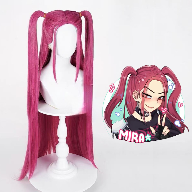 Demon Hinters peruka wig Rumi cosplay łowczynie demonów Rumi Mira Zoey Jinu