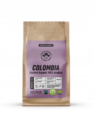 Levně Káva Colombia Excelso Káva 1000 g Coffee Hunter Sp zoo