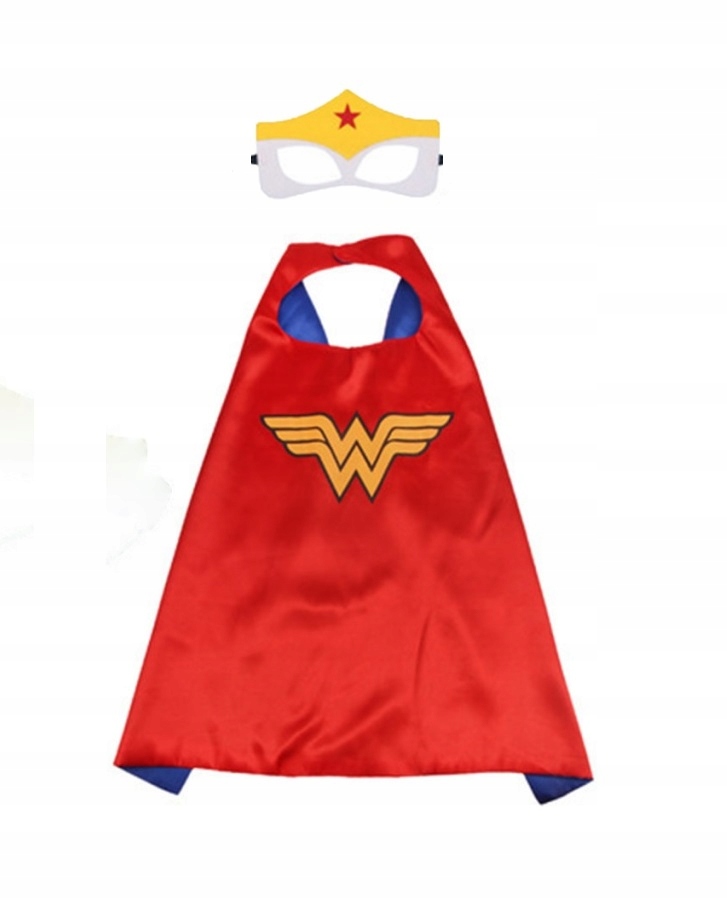 

Strój Przebranie Wonder Woman Maska Peleryna