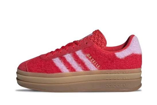 Boty Adidas Gazelle Bold W „Better Scarlet“ JS3905 vel 38