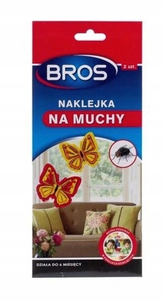 

Bros, Naklejka na muchy, 2 sztuki