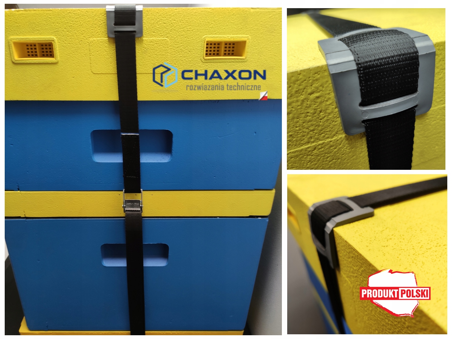 Pas spinający + 2 x Kątownik na daszek od ula