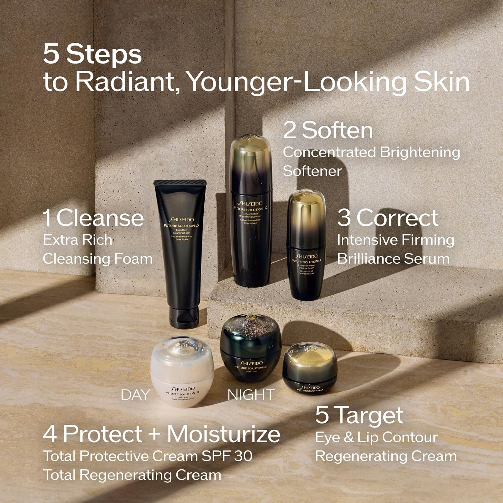 Shiseido Future Solution LX Extra Rich Čisticí Pěna 125ML