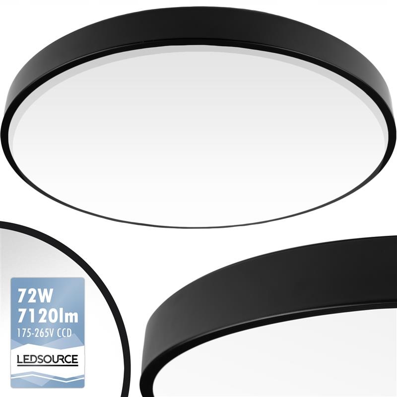 Lampa Sufitowa Led Plafon Panel Natynkowy Okrągły Mocny 72W 60CM Duży