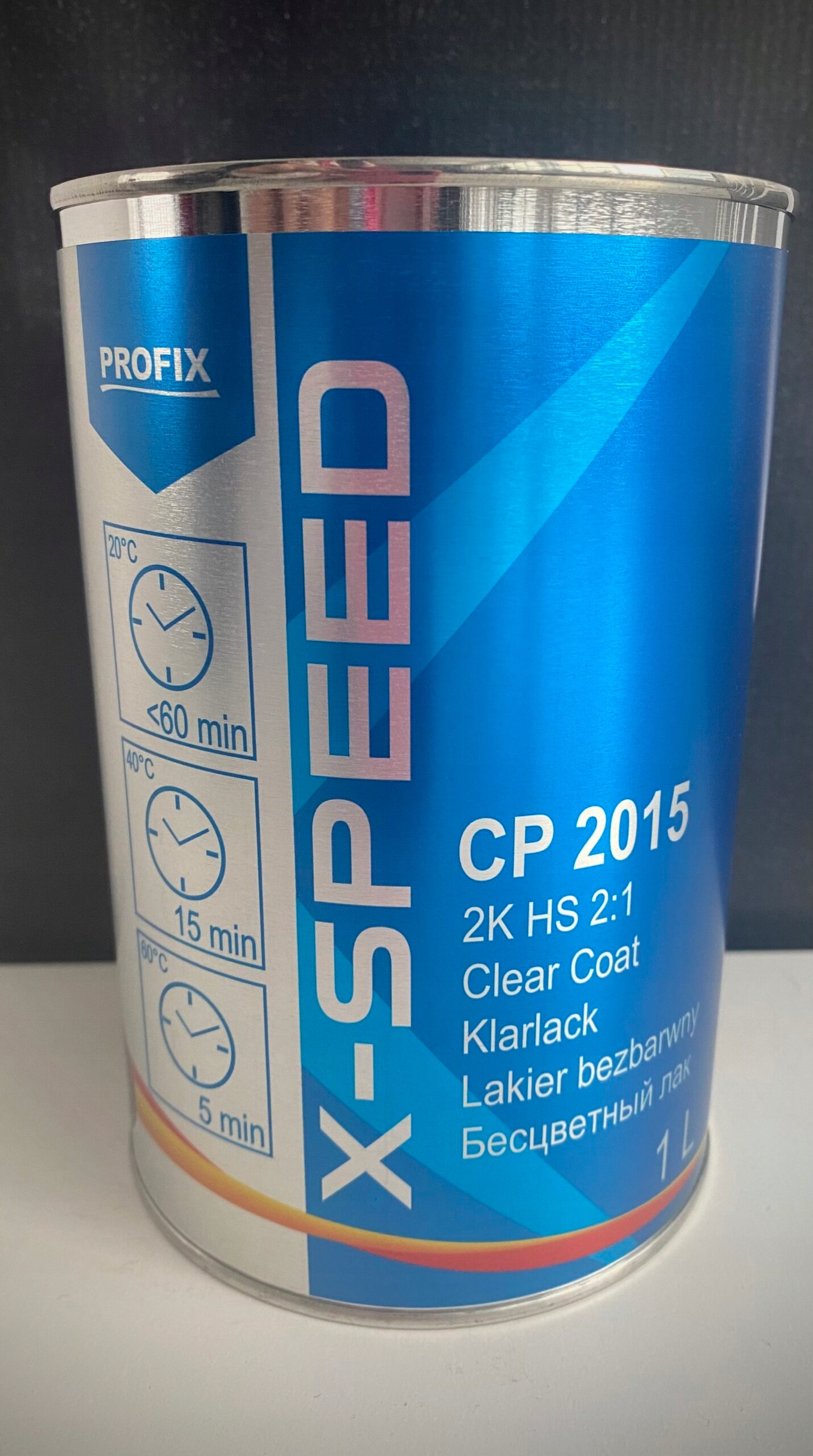 Сургуч.Безбарвний 2: 1 HS 2015 1L + UTW. PROFIX