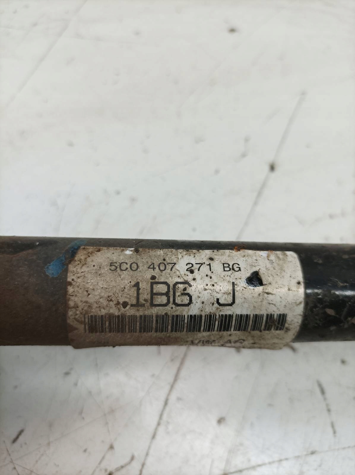 semi-axis left front 1.4 TSI 5C VW Volkswagen Jetta VI (2010- ) 5C0407271BG