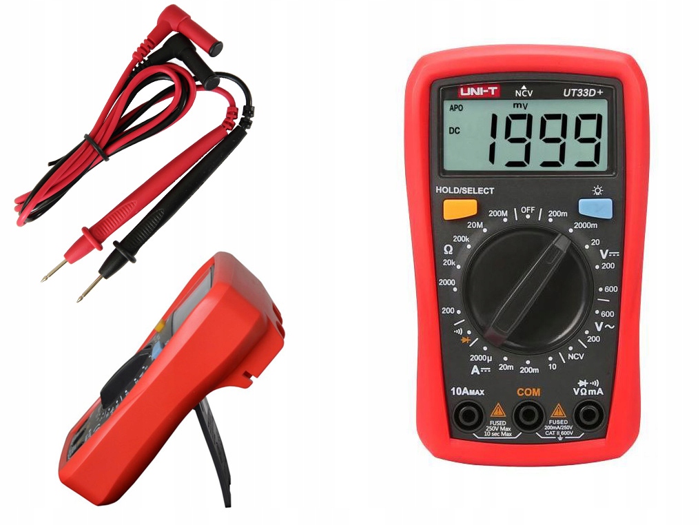 UNI-T UT33D+ miernik uniwersalny multimetr