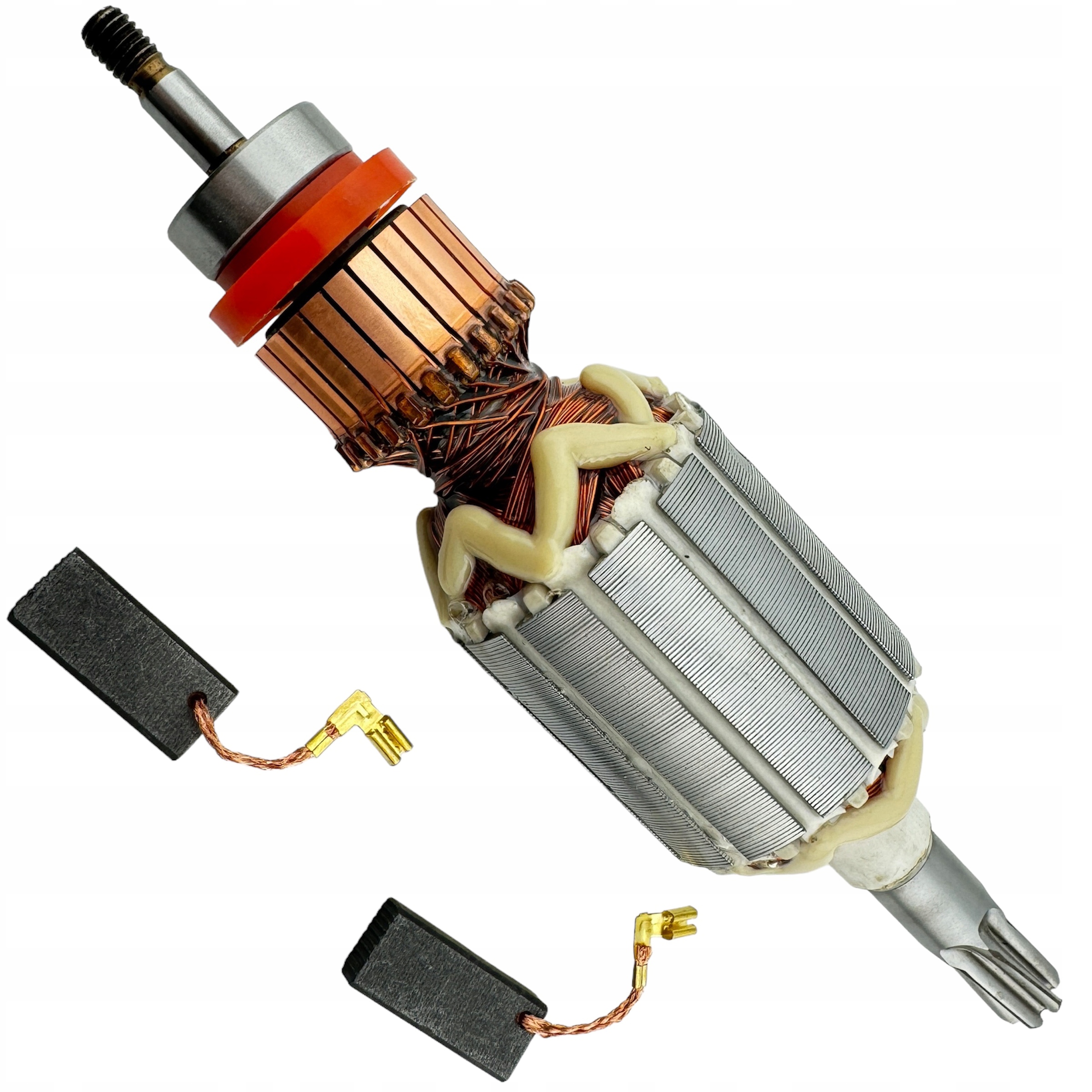 Rotor Makita HR4003C HR4013C Hr 4003 C Hr 4013 C 513888-4 kartáče magnet