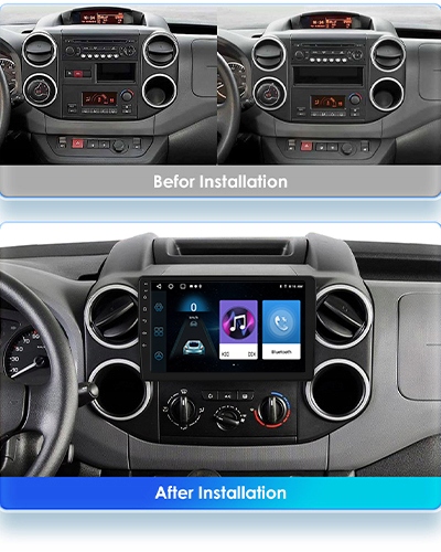 RADIO GPS BT ANDROID CITROEN BERLINGO II 2008-2018 Stan opakowania oryginalne