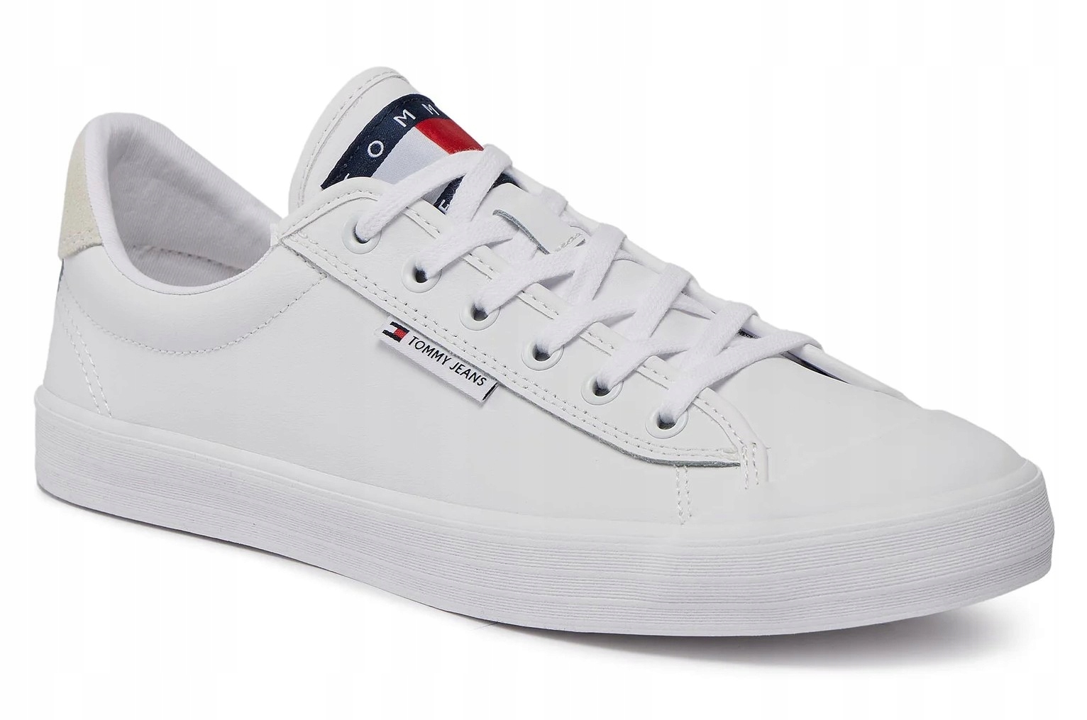 Boty Tommy Hilfiger Th Central Cc And Coin bílé kožené 44