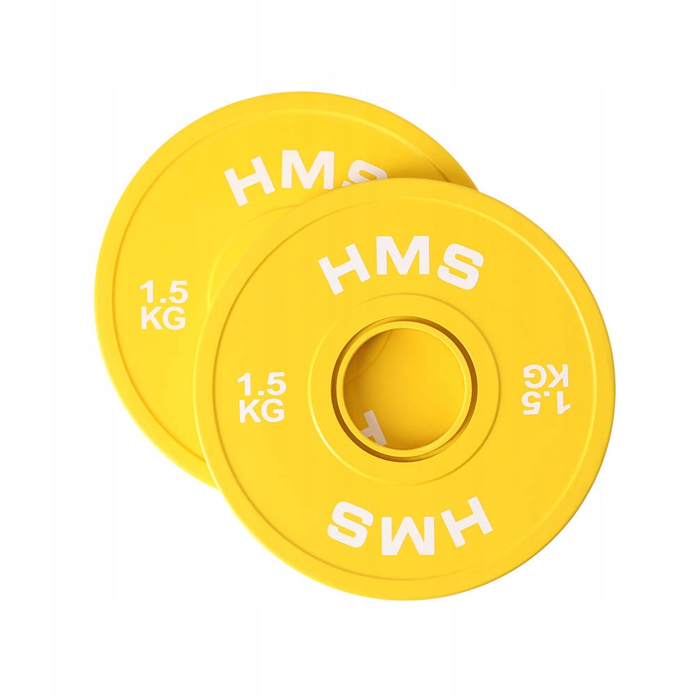 Olympijský talíř závaží potažené 2x1,5 kg Hms