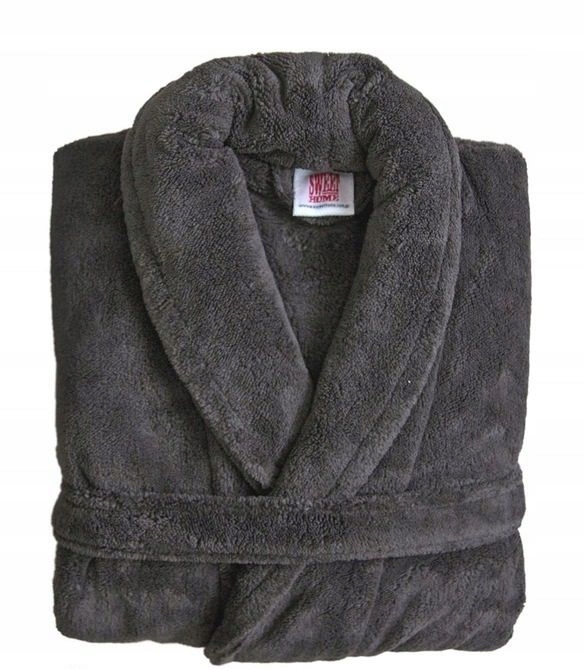 SZLAFROK DAMSKI MĘSKI UNISEX ANDROPOL CIEPŁY DO HOTELU SZPITALA SPA XL Materiał dominujący poliester