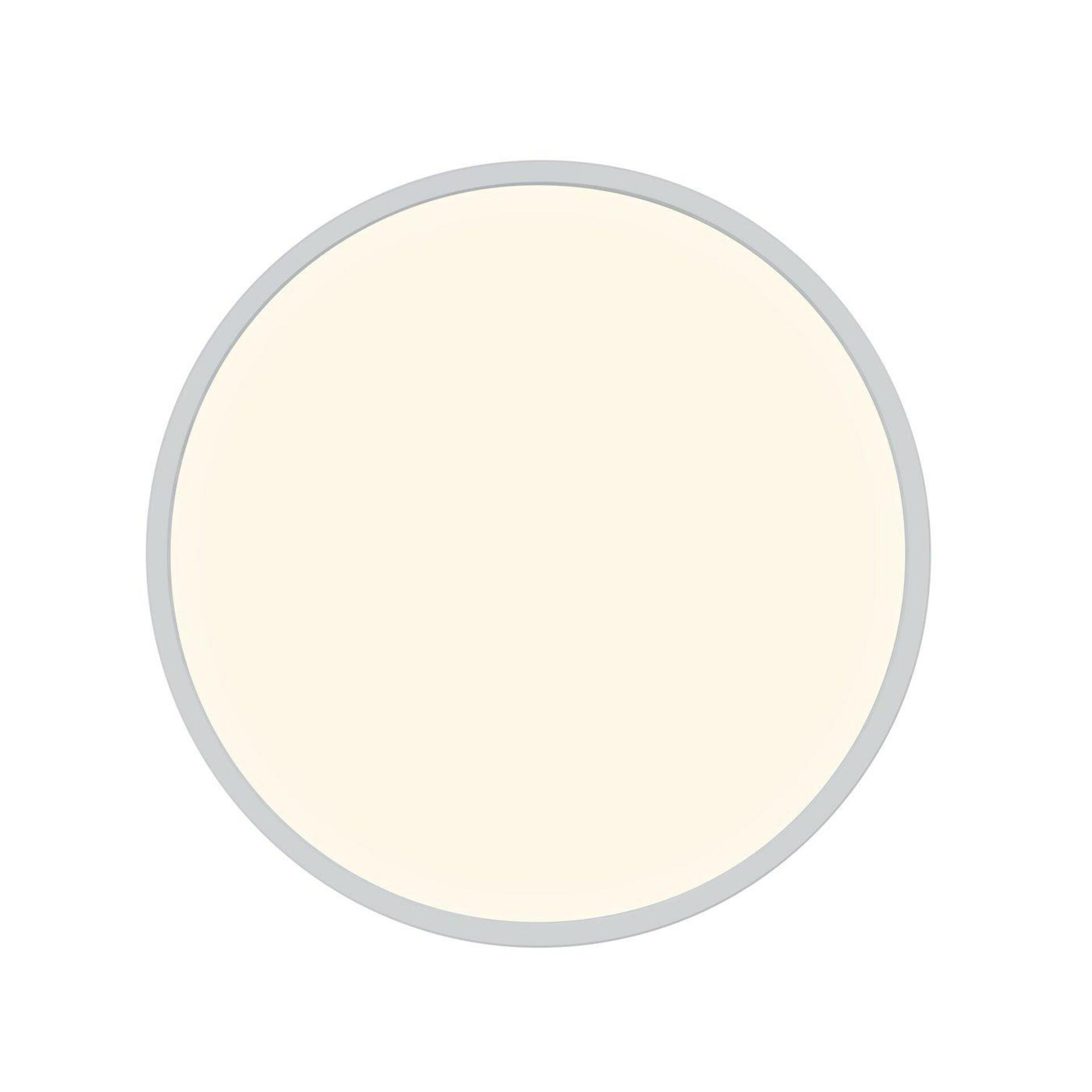 Nordlux Oja 42 IP54 3000/4000K DIM biela stropné Led svietidlo 42cm