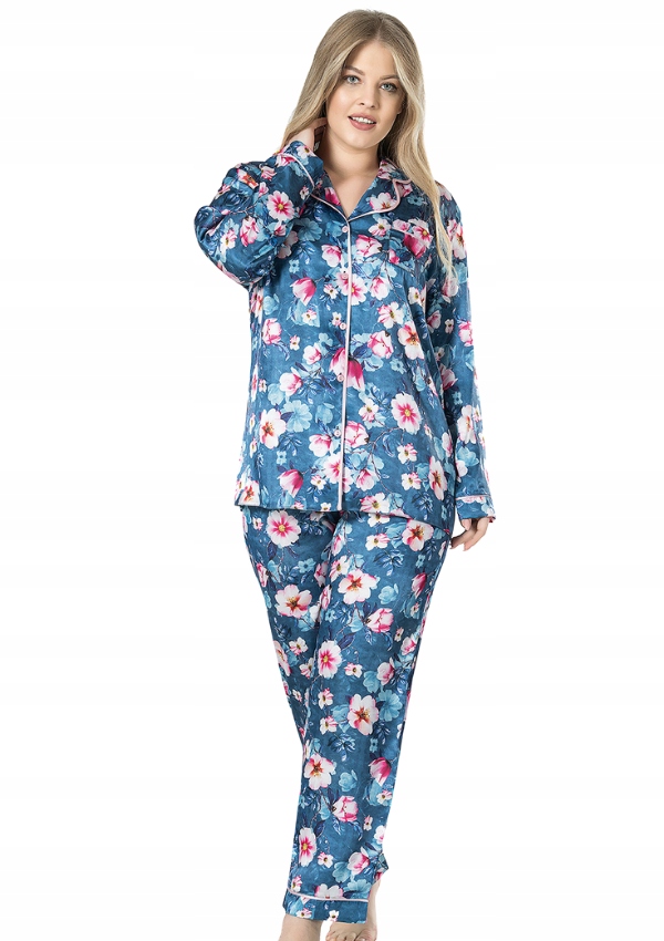 

Piżama damska satynowa Vienetta 1XL 46 48 +Size