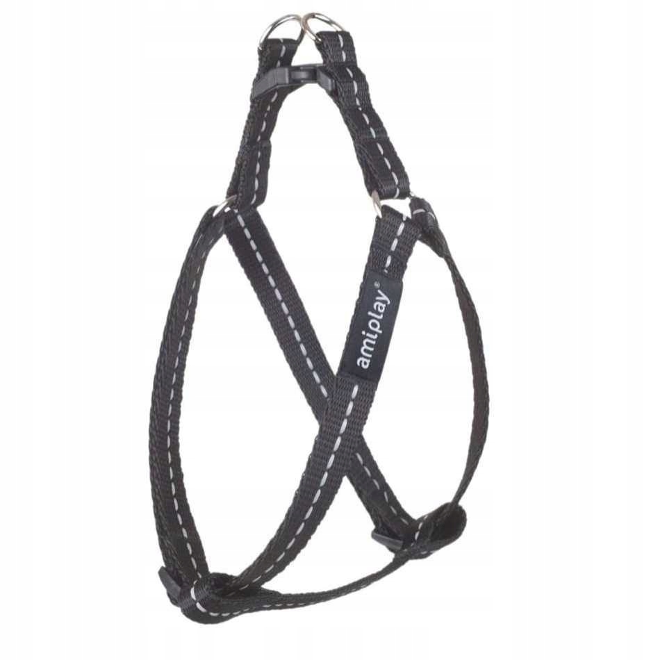 

AmiPlay Szelki Reflective M 30-55cm Czarne