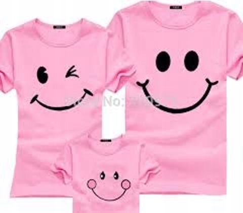 

Koszulki dla Rodziny zestaw Różne kolory