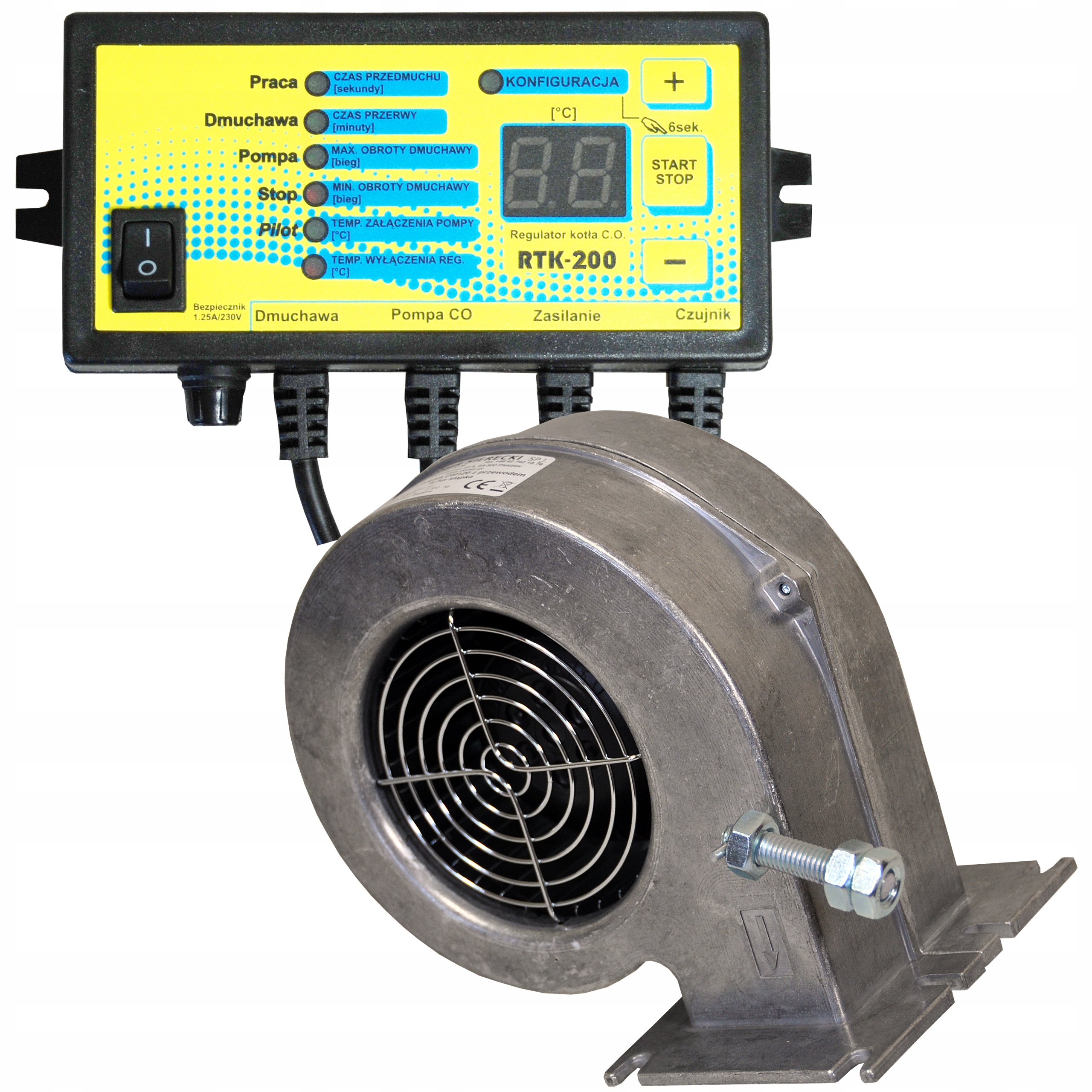 

Zestaw Sterownik Do Pieca Co Rtk Dmuchawa DM 125