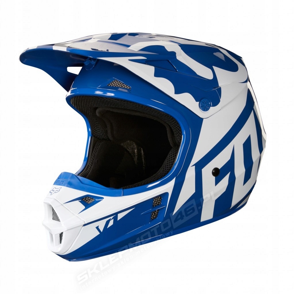 Kask FOX V1 Race S niebieski