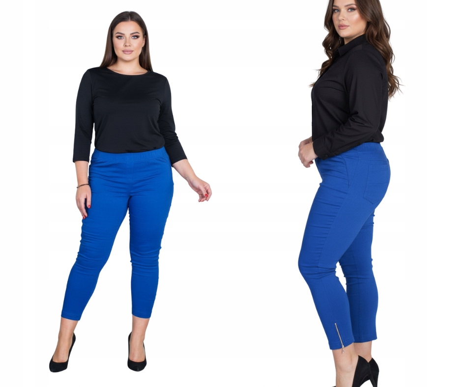 Kalhoty s zipy Cevlar barva chrpová, velikost 46